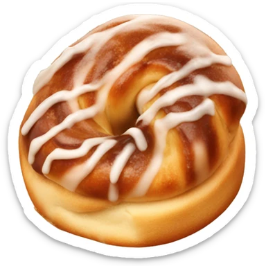 Cinnamon bun sticker