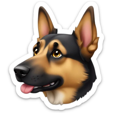 Chiens berger allemand sticker