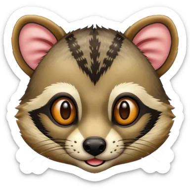 civet is ready to eat sticker
