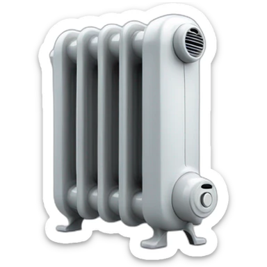 Radiator sticker