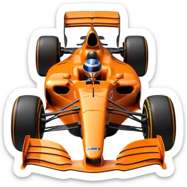Formula 1 mclarende sticker