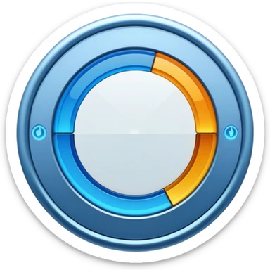 circular progress bar at 25% completion sticker