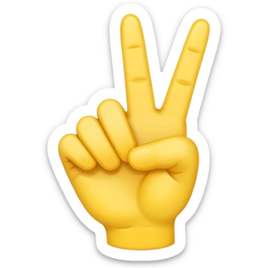 Flipping off emoji sticker