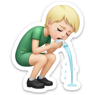 vomit sticker