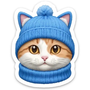 Winter Beanie Pet sticker