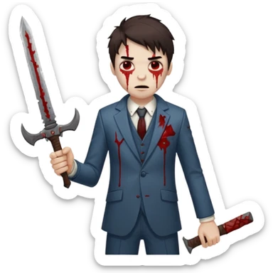 killer Dead by Daylight Evan MacMillan sticker