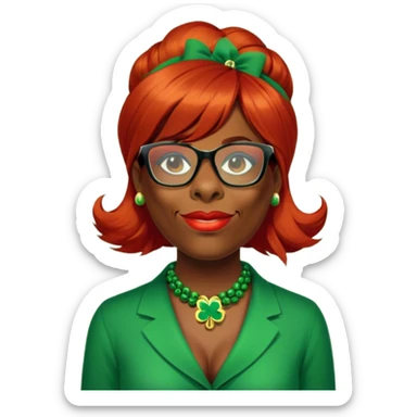 Green Maverick sticker