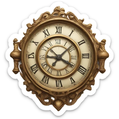 clock sticker