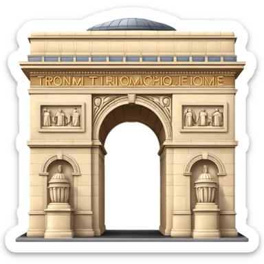 Arc de triomphe sticker