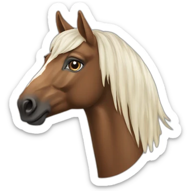 Chevaux pue sang arabe sticker