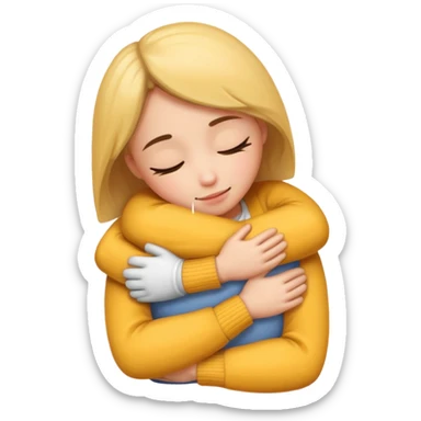 Hug sticker