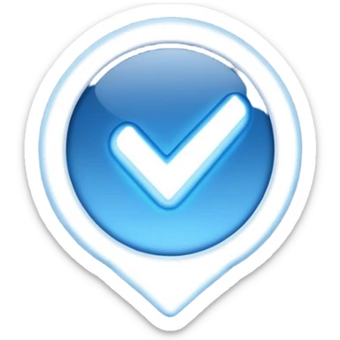 Bule tick cerenotor sticker