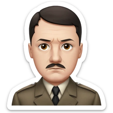 Babyface Adolf Hitler sticker