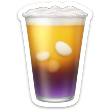 Afternoon beverages sticker