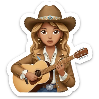 Beyonce Cowboy Carter sticker