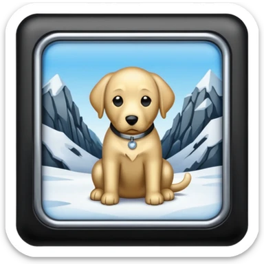 Secretive big lab in a deserted place sticker