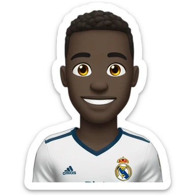 Vinicius Junior real madrid sticker