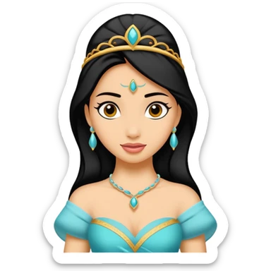 princesse jasmine by aladdin sticker