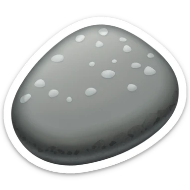 A smooth river stone polished by flowing water.


































































 sticker