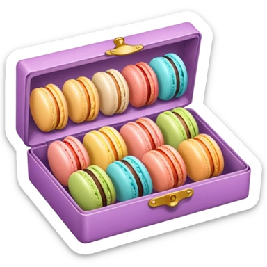 a box of macaron



















 sticker