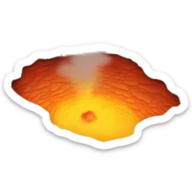 big fire blast crater sticker