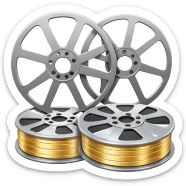 Film Reels sticker
