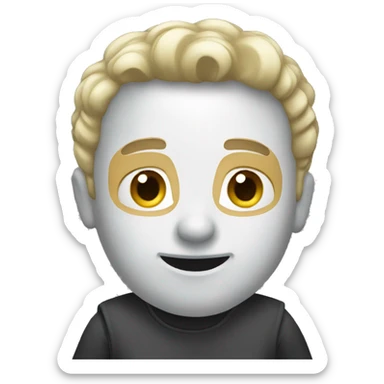 Cara confundido sticker