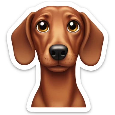 dachshund sticker