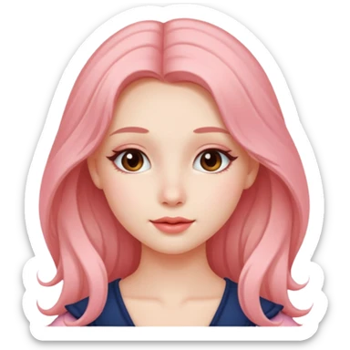 coquette girl sticker