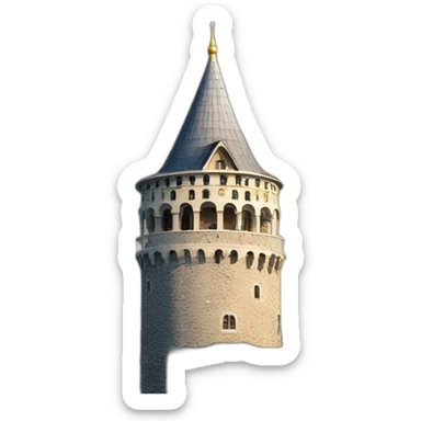 Galata tower sticker