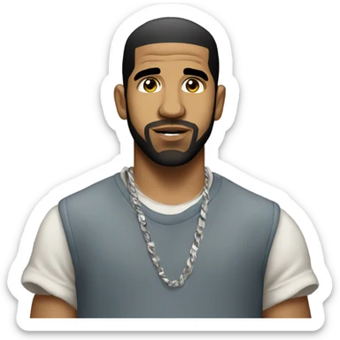 Drake the rapper sticker