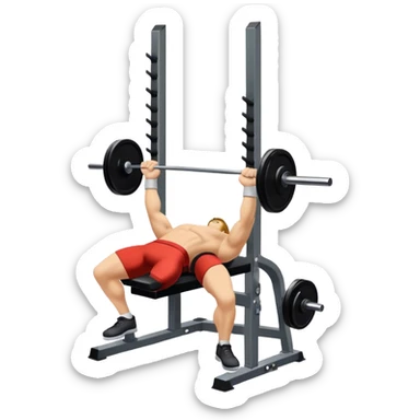 close-grip flat-benchpress sticker
