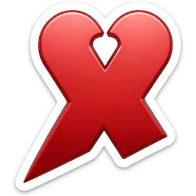 The university of Wisconsin logo: the red W sticker