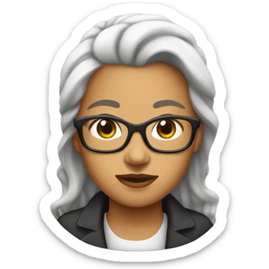 Feminist icon sticker