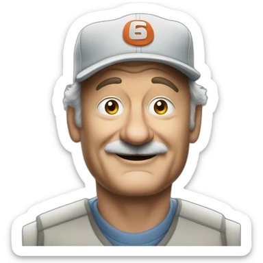 Bill Murray sticker