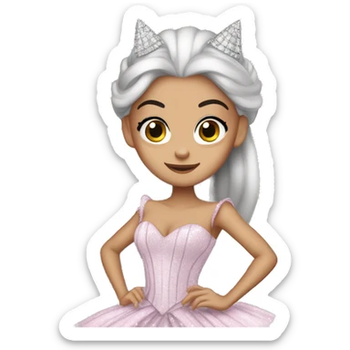 Ariana Grande as Glinda sticker