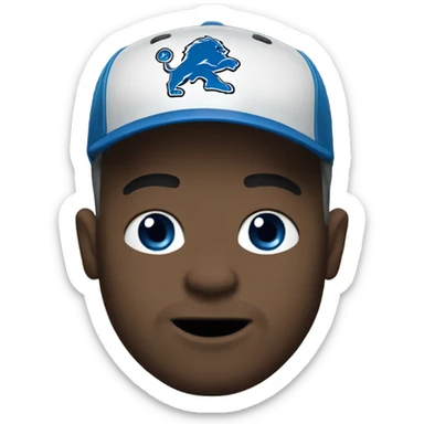 Detroit lions sticker