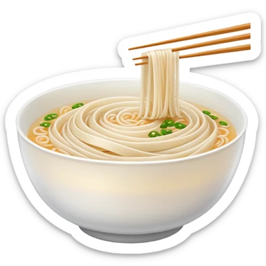 Rice noodles sticker