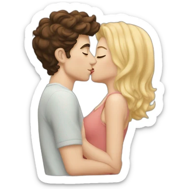 Shawn mendes kissing girl sticker