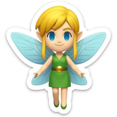 Legend of Zelda fairy sticker