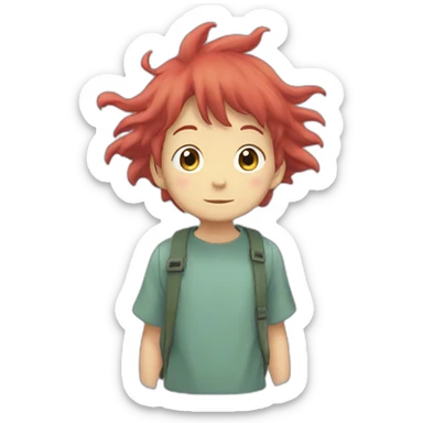 ghibli-ponyo sticker