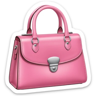pink purse sticker