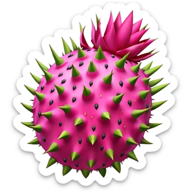 pitahaya fruit sticker