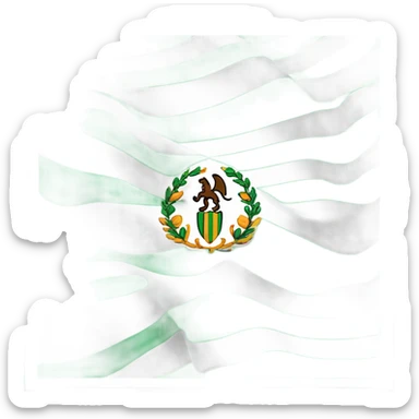 Andalusia flag sticker