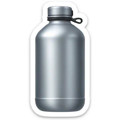Metal water bottle sticker