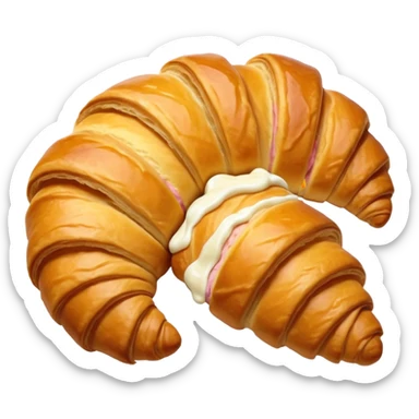 salt bread croisant sticker
