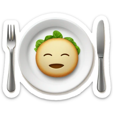 vegan plate sticker