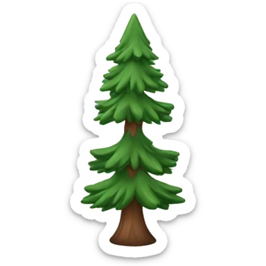 Sapin aesthétique sticker
