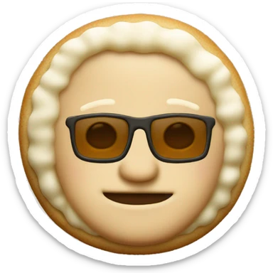 Bono sugar cookie sticker