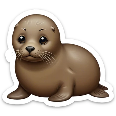 Seal in palazzo sticker